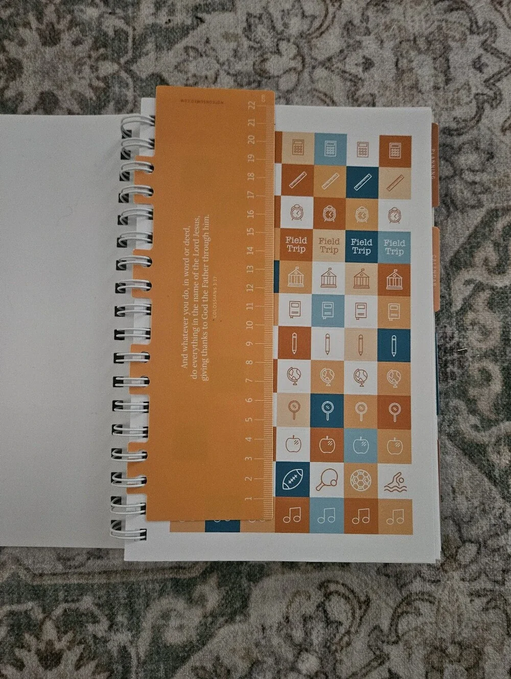 NOT CONSUMED HOMESCHOOL PLANNER